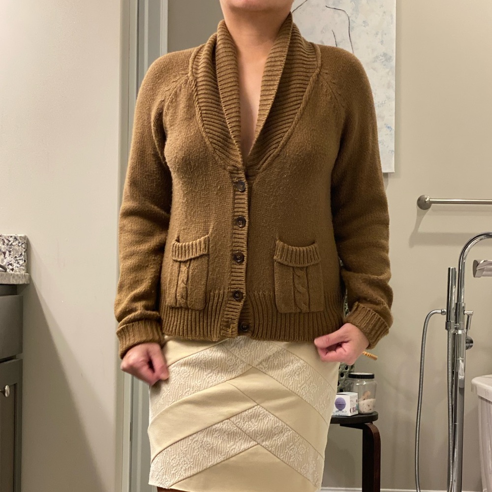 zara knit cardigan